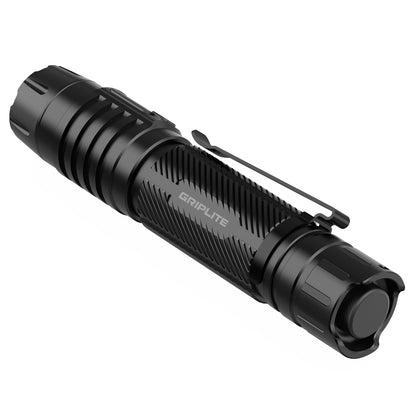 GripLite High-Powered LED Flashlight HL72, Upgraded Powerful 2000 High Lumens Flashlights with 3 Modes, Zoomable,Water Resistant Flash Light for Home, Camping, Emergency, Hiking, Outdoor