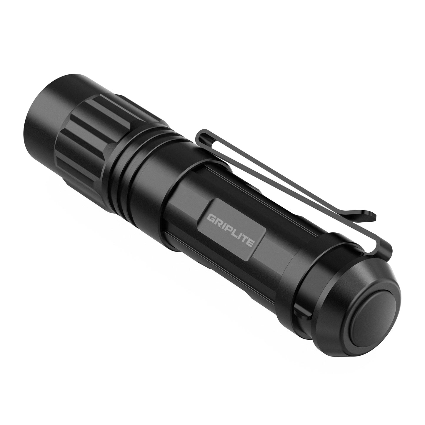 GRIPLITE GL70E Ultra Compact Size Flashlight- 400 Lumens AA-Powered Flashlight with Adjustable Brightness