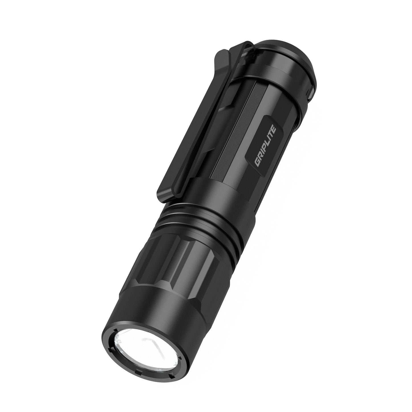 GRIPLITE GL70E Ultra Compact Size Flashlight- 400 Lumens AA-Powered Flashlight with Adjustable Brightness