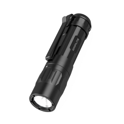 GripLite GL70 Flashlight with TYPE-C Charging and 1000LM Max Brightness - 350LM Pocket Penlight for Camping, Outdoor and Emergency, Strobe Mode