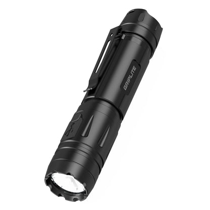 GripLite HL71 Flashlight USB Rechargeable LED Tactical Flashlight 3000 Lumens Super Bright 3 Modes Waterproof Flashlight for Camping, Emergency (Battery Included)