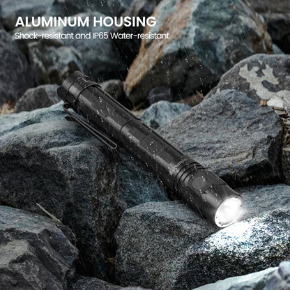 GripLite GL73 Compact Handheld Flashlight - 500 lumens with Adjustable Brightness,  Perfect for Outdoor Activities